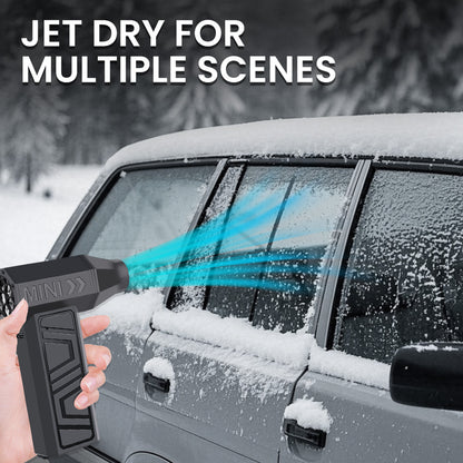Compact Turbo Jet Fan: Powerful & Portable Cleaning Solution