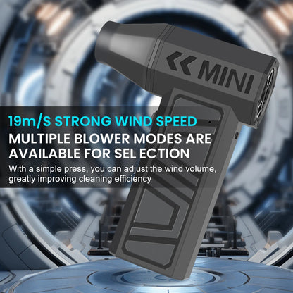 Compact Turbo Jet Fan: Powerful & Portable Cleaning Solution