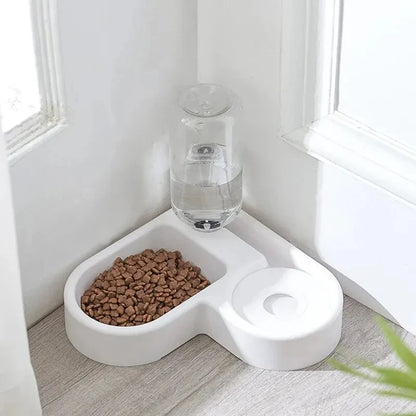 Dual-Function Pet Bowl: Stylish Hydration & Feeding Solution