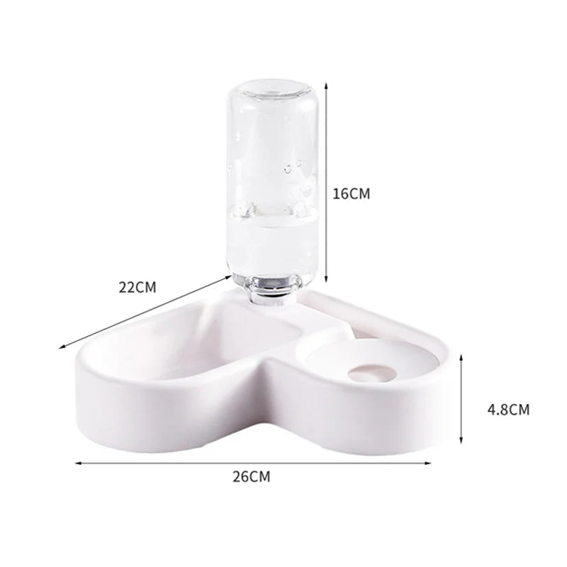 Dual-Function Pet Bowl: Stylish Hydration & Feeding Solution