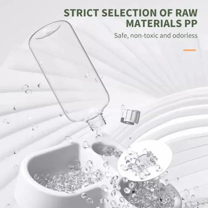 Dual-Function Pet Bowl: Stylish Hydration & Feeding Solution