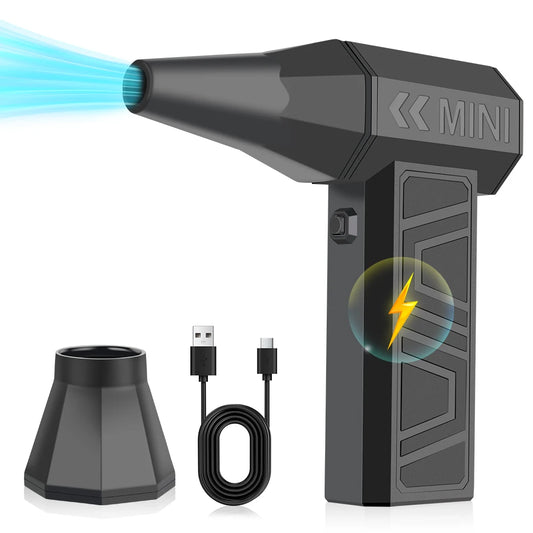 Compact Turbo Jet Fan: Powerful & Portable Cleaning Solution